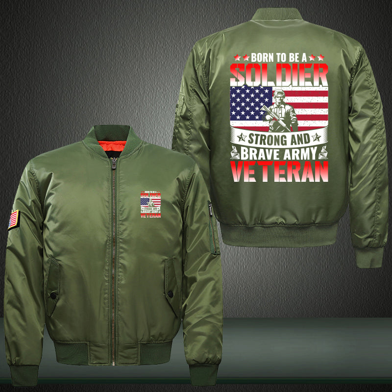 Born Soldier Bomber Jacket