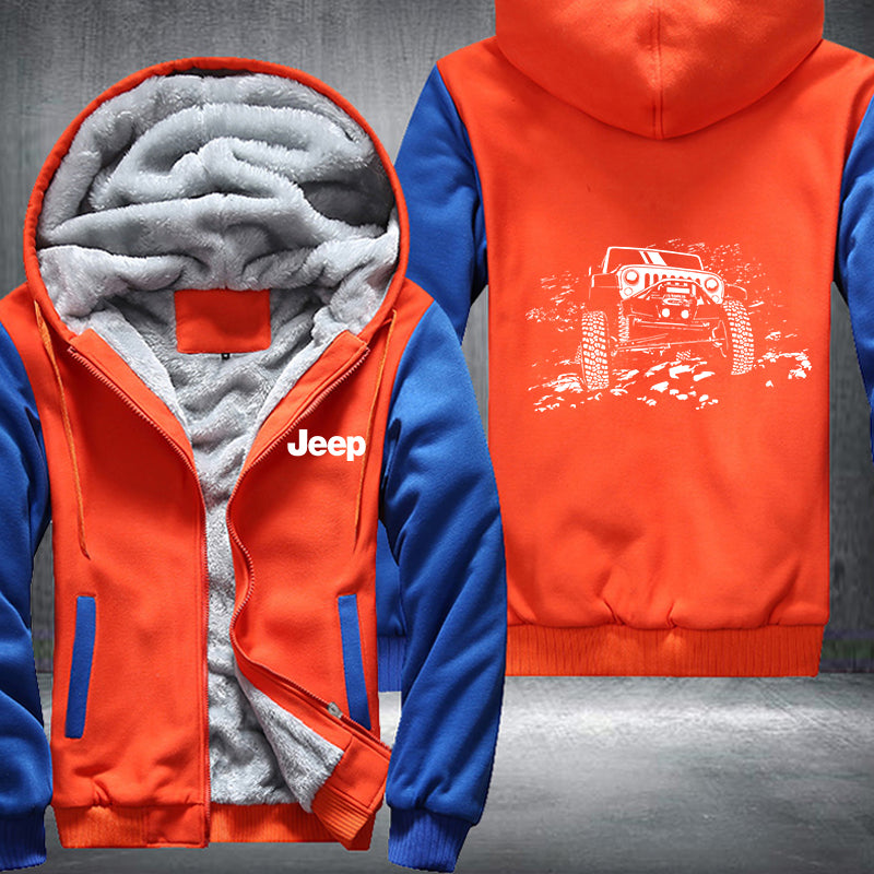 4 x 4 offroading Fleece Jacket
