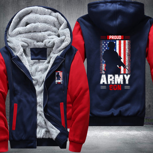 US Army Son Fleece Jacket