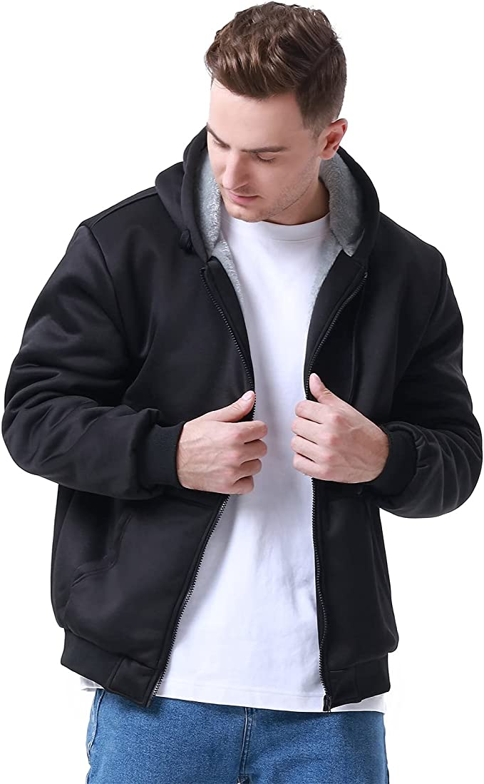 BLACK FLEECE JACKET (CUSTOMIZE)