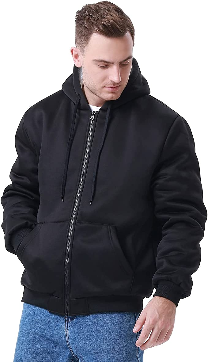 BLACK FLEECE JACKET (CUSTOMIZE)