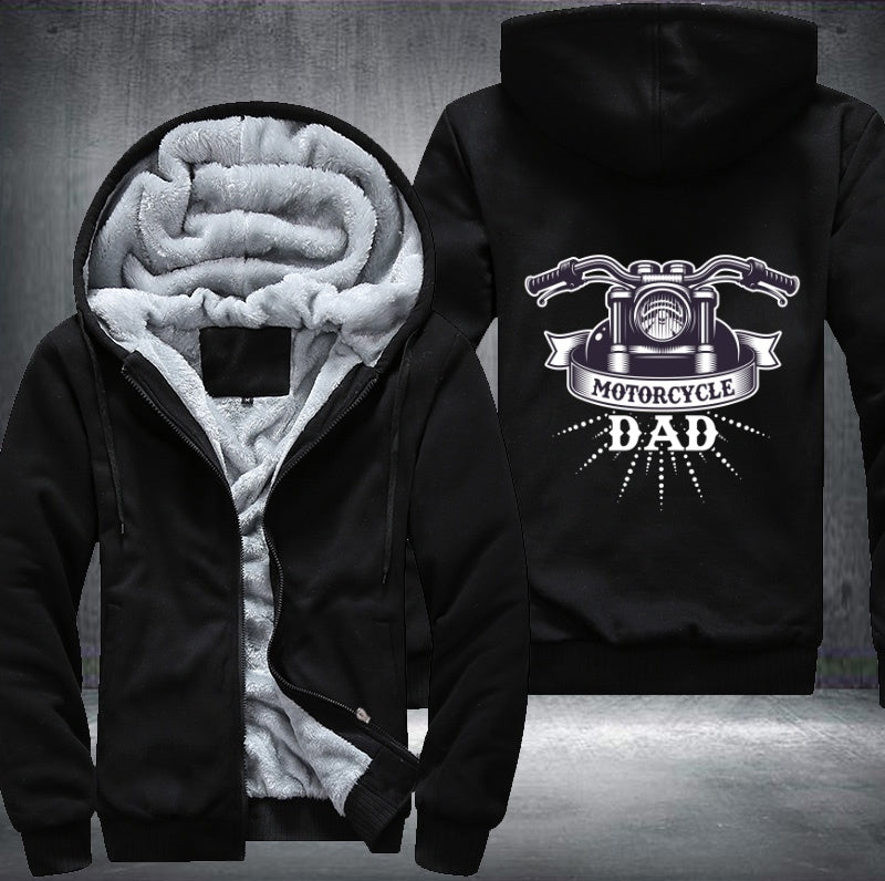 Motorcycle Dad Fleece Jacket