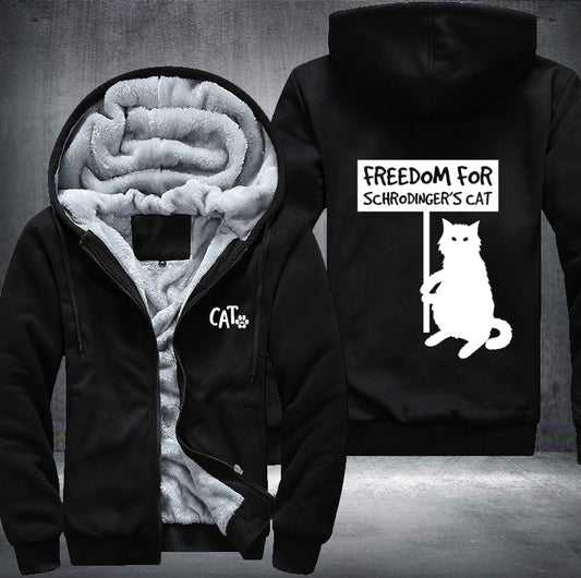 FREEDOM For SCHRODINGERS CAT Fleece Jacket