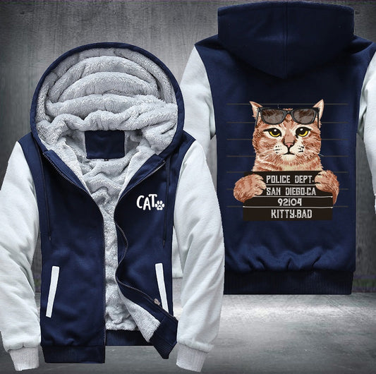 CAT arrest police dept Fleece Jacket