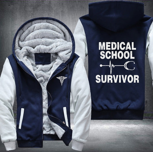 Medical school survivor Fleece Jacket