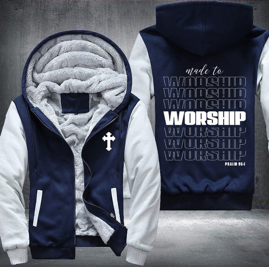 PSALM 95:1 Fleece Jacket