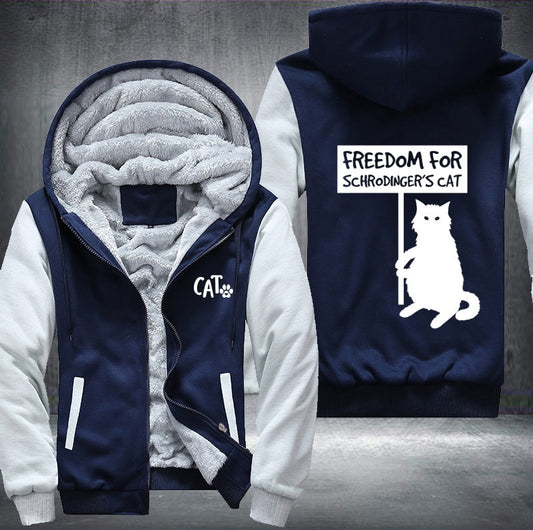 FREEDOM For SCHRODINGERS CAT Fleece Jacket