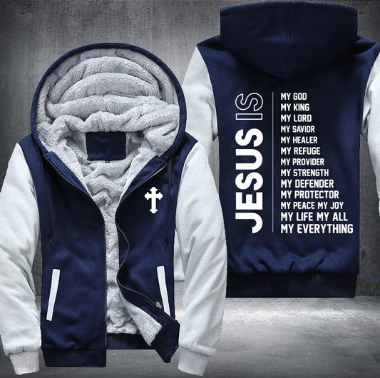 Jesus is my everything Fleece Jacket
