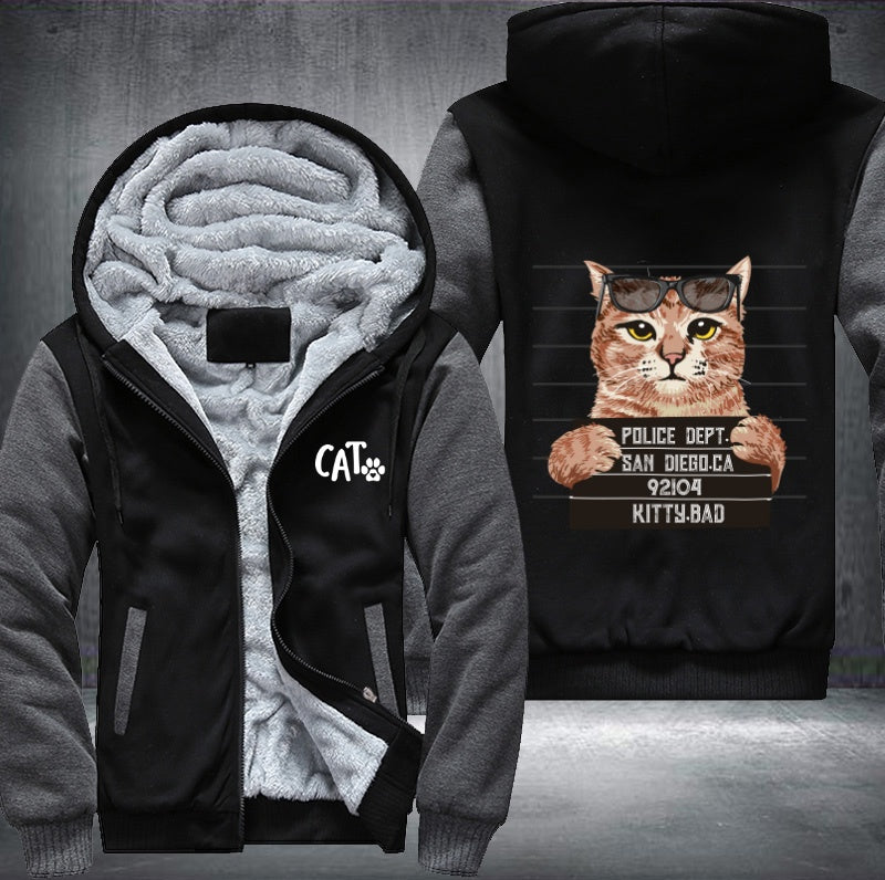 CAT arrest police dept Fleece Jacket