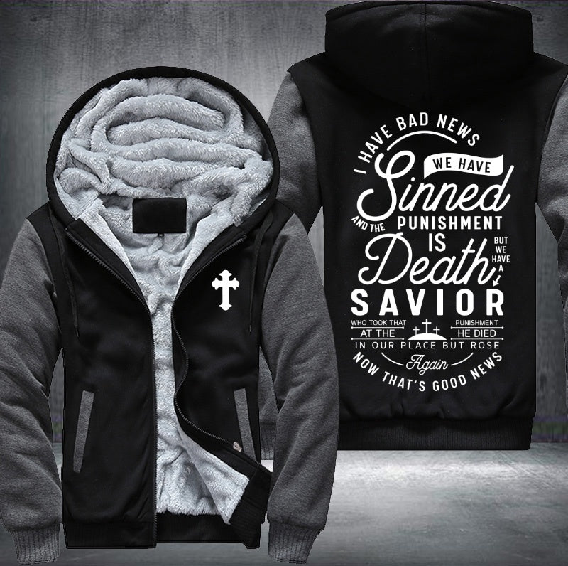 Punishment is death Fleece Jacket