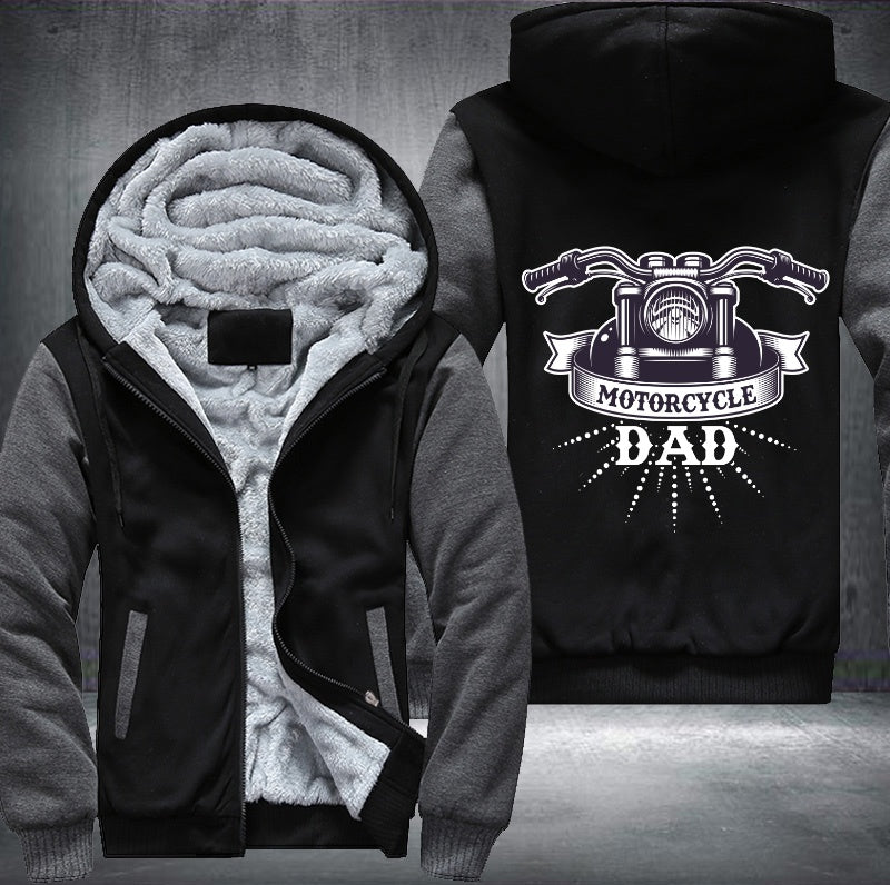 Motorcycle Dad Fleece Jacket