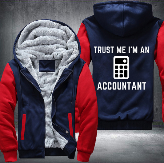 Trust Me Accountant Fleece Hoodie