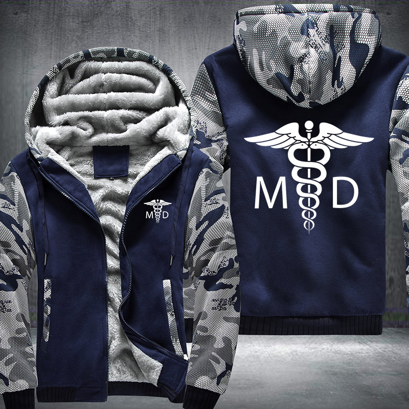 Medical Doctor MD Fleece Jacket