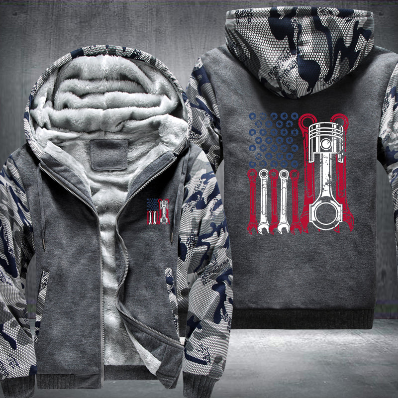 USA Flag Tools Jacket