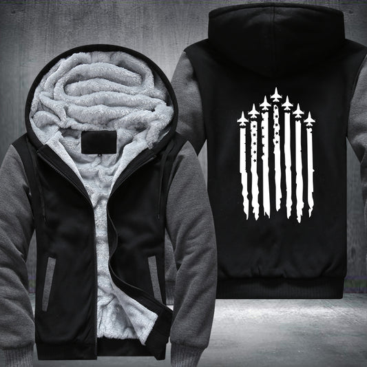 Airforce Flag Fleece Jacket