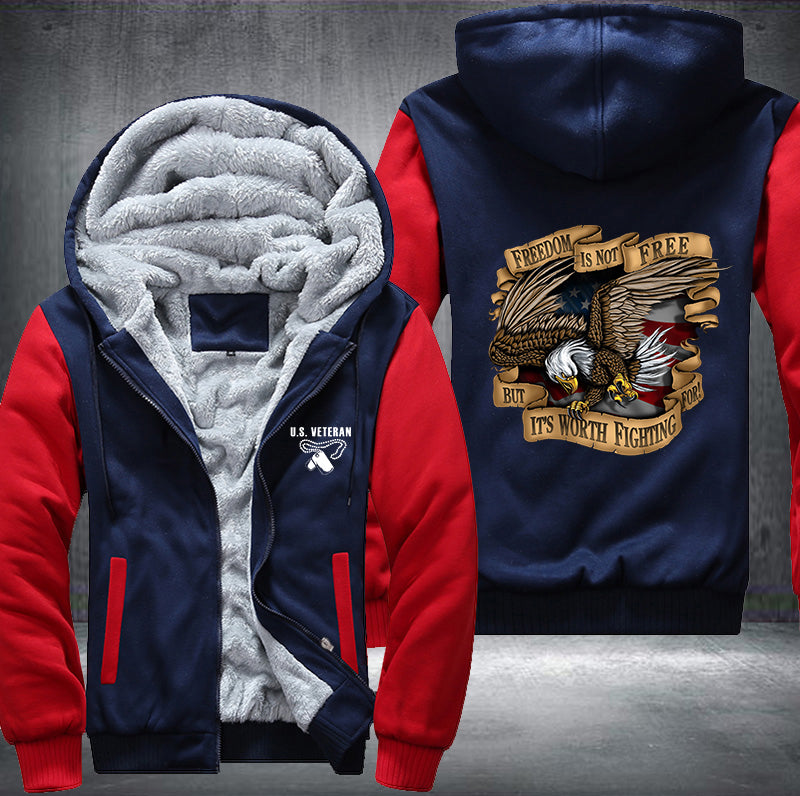 U.S. Veteran Fleece Hoodie