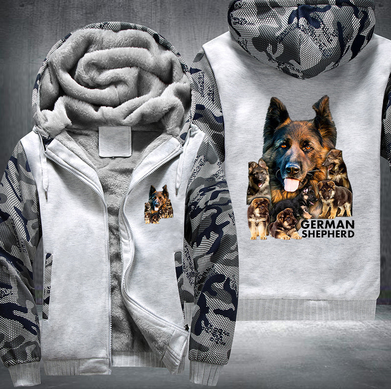 German Shepherd Fleece Jacket