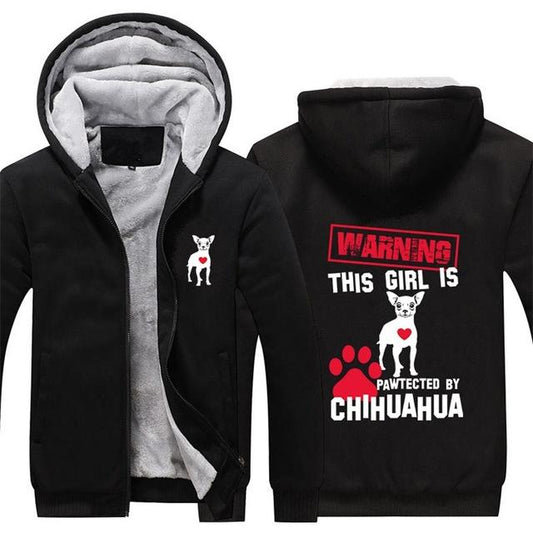 Pawtected By CHIHUAH Hoodies