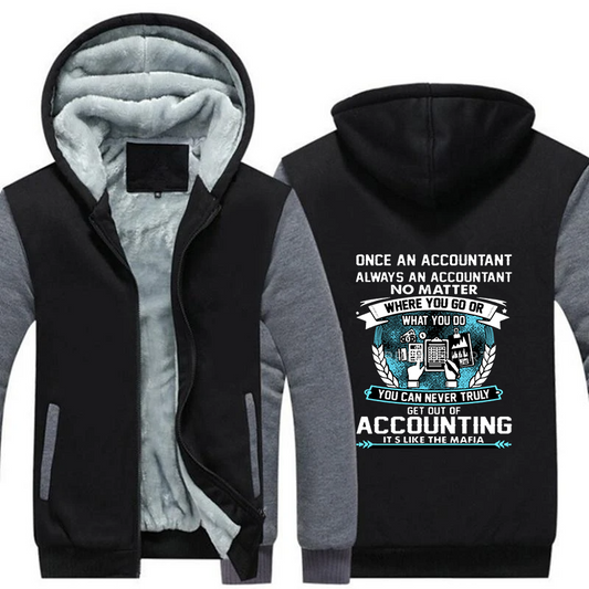 Accountant Fleece Hoodie