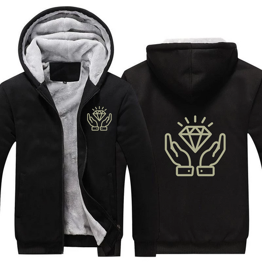Diamond Hands Fleece Jacket