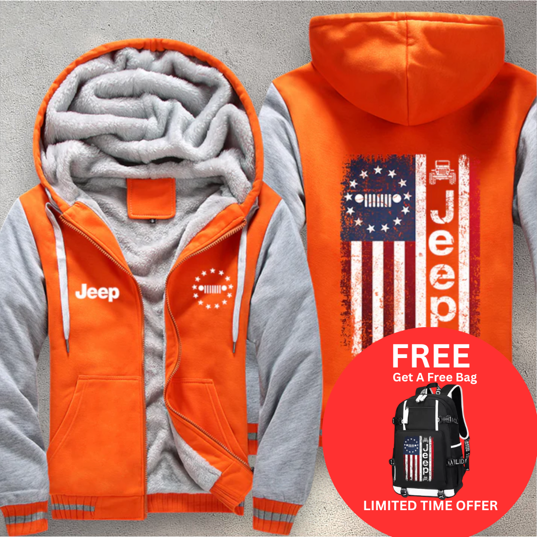 Flag Fleece Jacket (Free Bag)