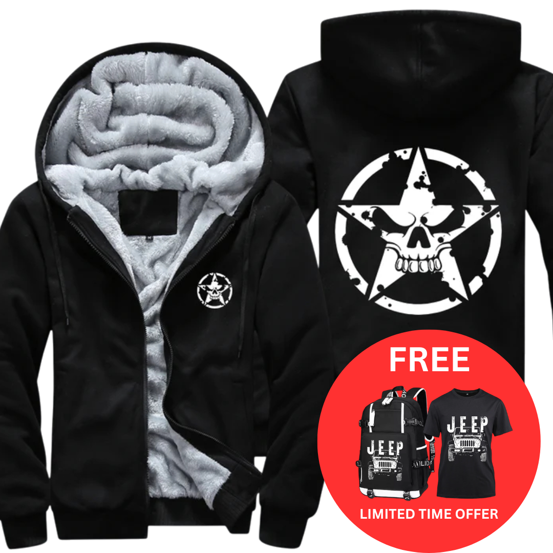 Skull Fleece Jacket (Bundle)