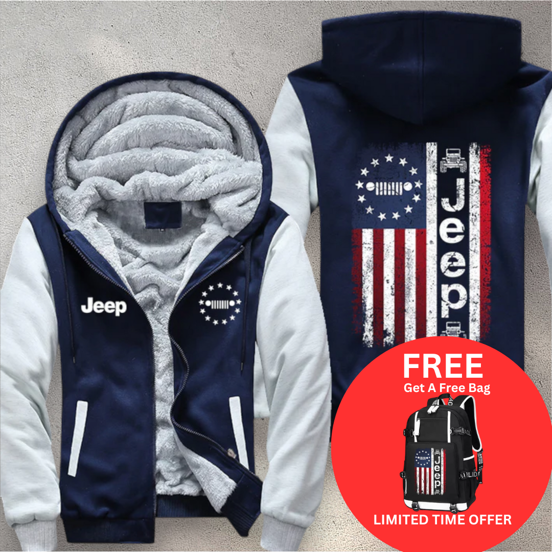 Flag Fleece Jacket (Free Bag)