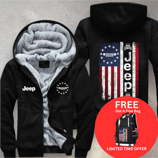 Flag Fleece Jacket (Free Bag)