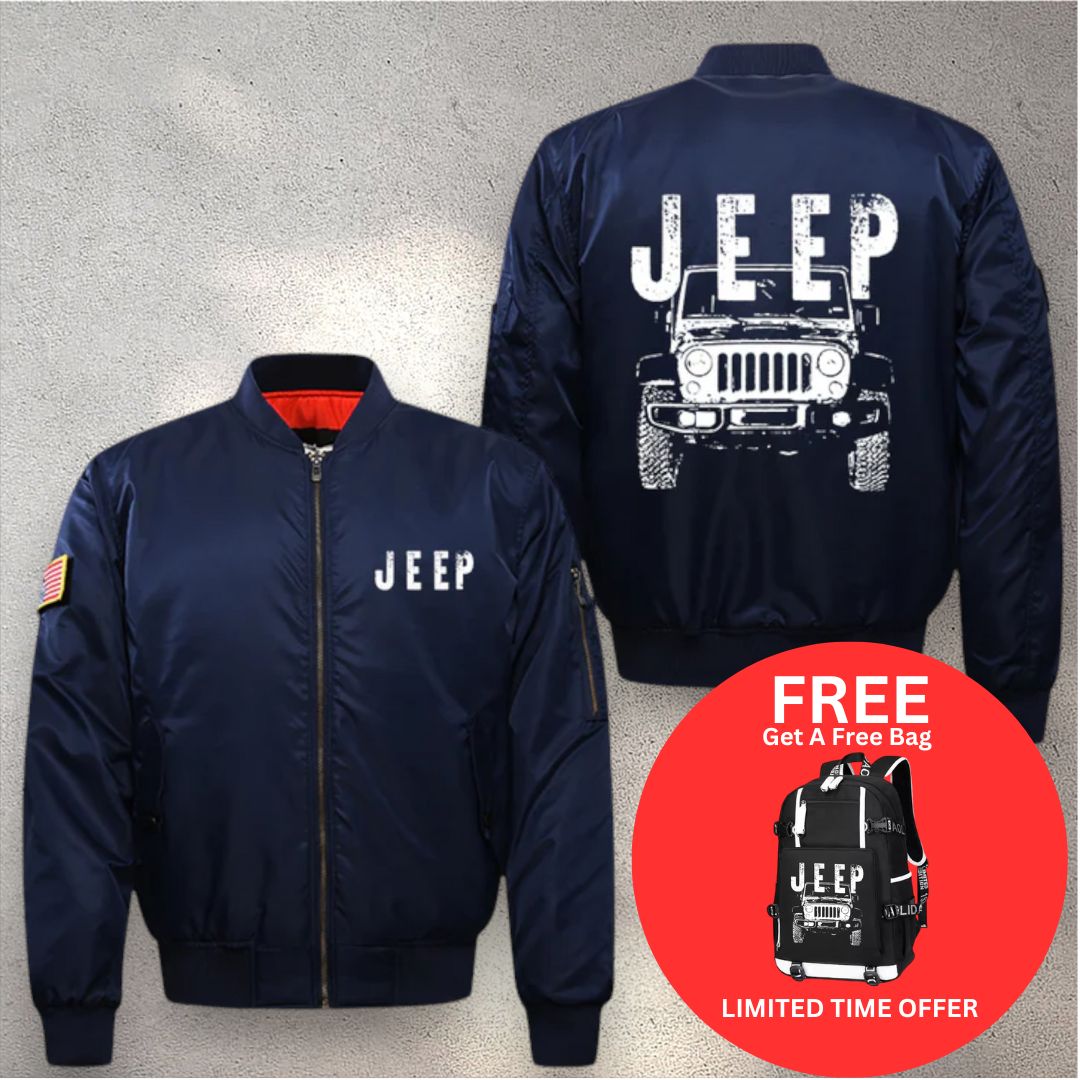 Offroad Bomber Jacket (Free Backpack)