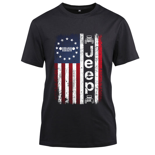 Flag USA 4x4 T-shirt