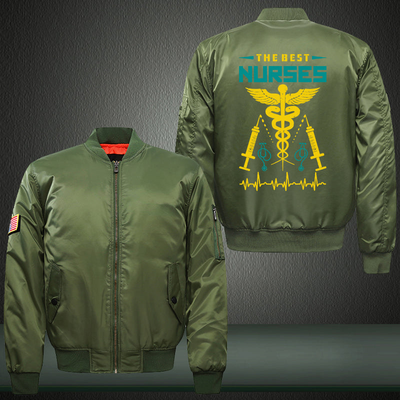 The Best Nurse Bomber Jacket