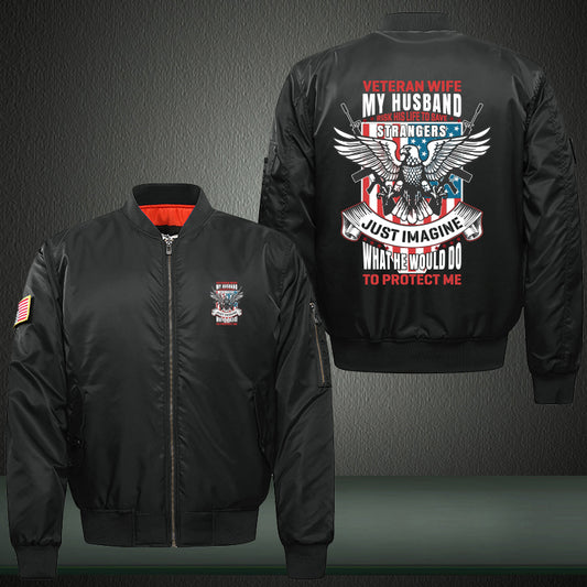 Veteran's Wife Bomber Jacket