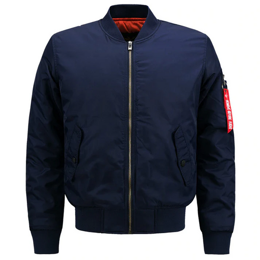 Blue bomber jacket (customize)