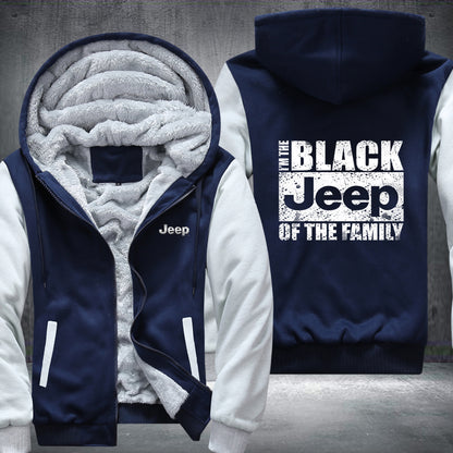 Black 4 x 4 Family Fleece Jacket