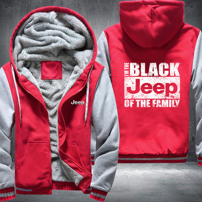 Black 4 x 4 Family Fleece Jacket