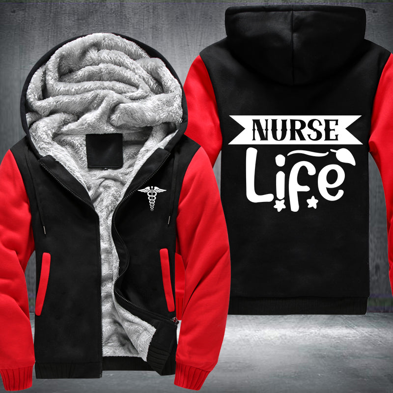 Nurse life Fleece Jacket