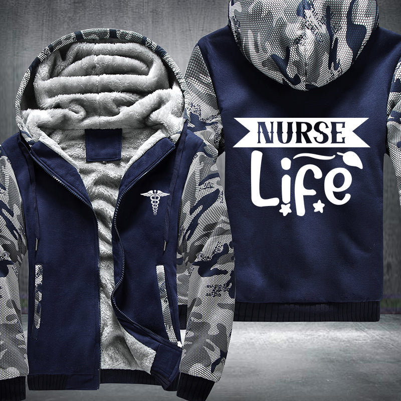 Nurse life Fleece Jacket