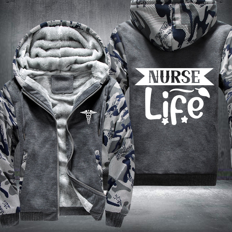 Nurse life Fleece Jacket