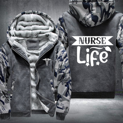 Nurse life Fleece Jacket