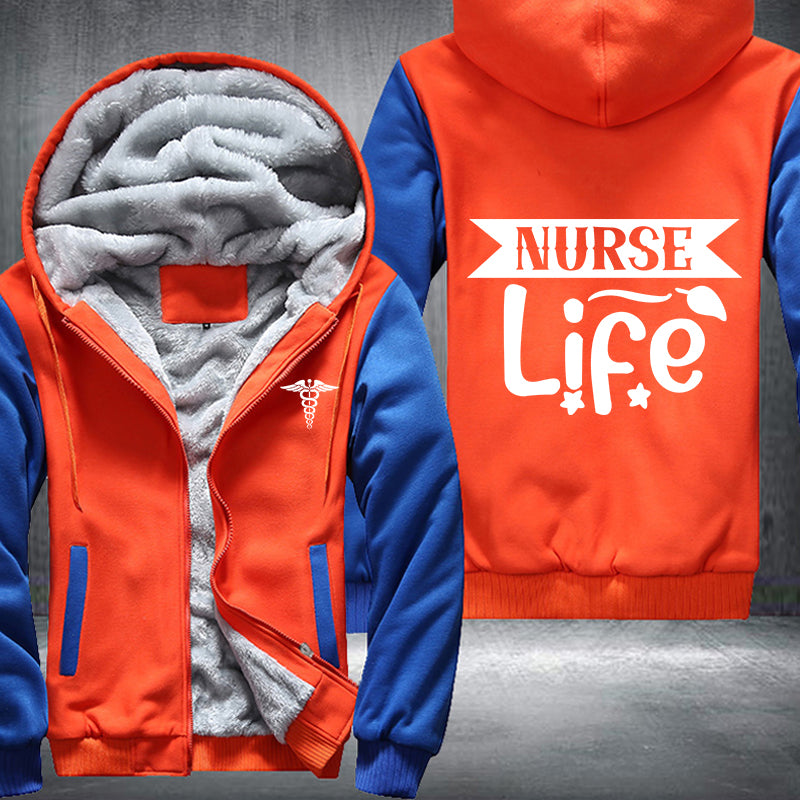 Nurse life Fleece Jacket