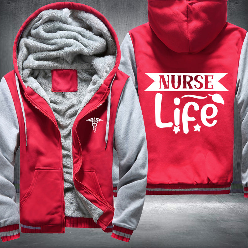 Nurse life Fleece Jacket