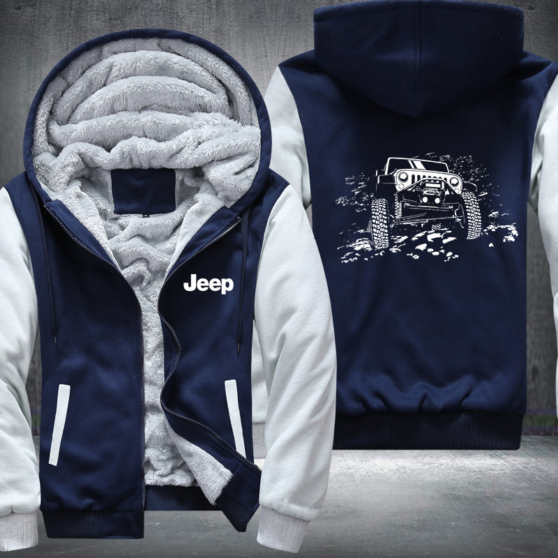 4 x 4 offroading Fleece Jacket