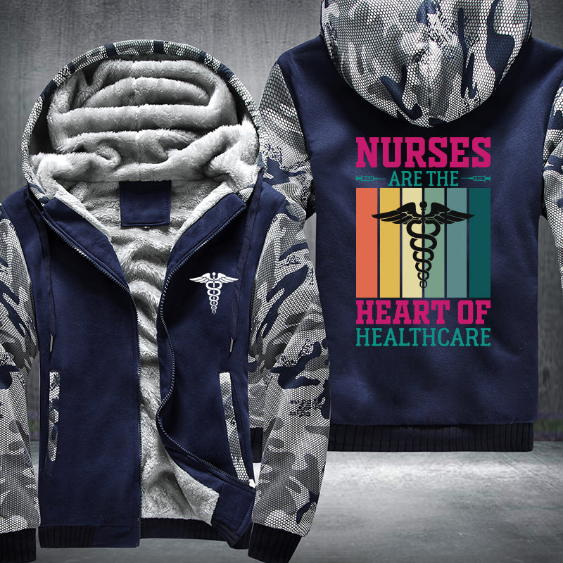Nurse Heatlhcare Fleece Jacket