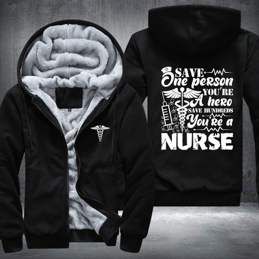 Nurse Saves Fleece Jacket