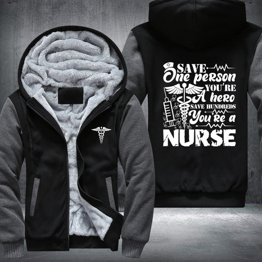 Nurse Saves Fleece Jacket
