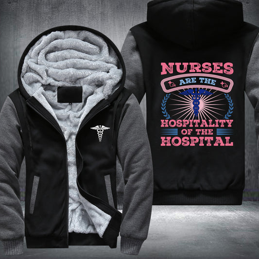 Nurse Hospital Fleece Jacket