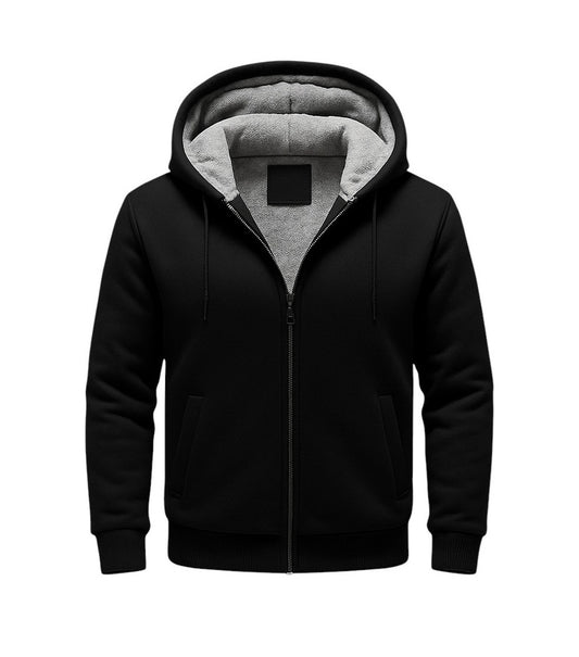 BLACK FLEECE JACKET (CUSTOMIZE)