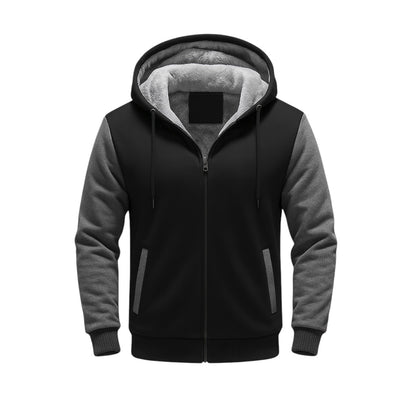 GREY FLEECE JACKET (CUSTOMIZE)