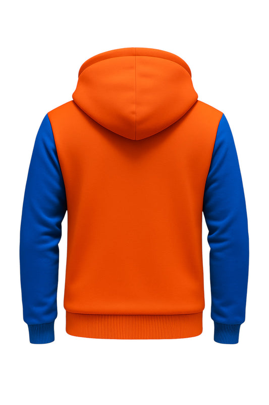 ORANGE FLEECE JACKET
