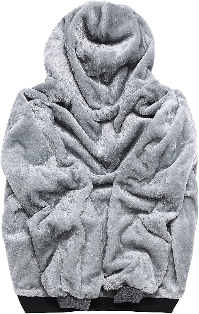 BLACK FLEECE JACKET (CUSTOMIZE)